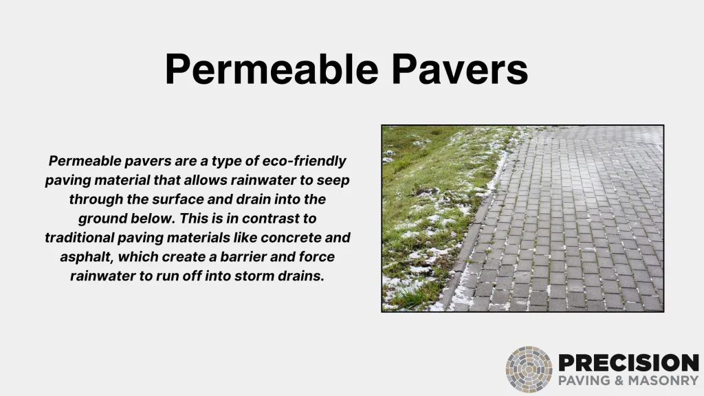 What are Permeable Pavers?
