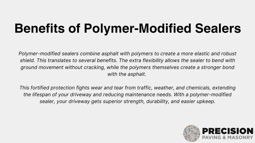 This image contains the uses of Polymer-Modified Sealers