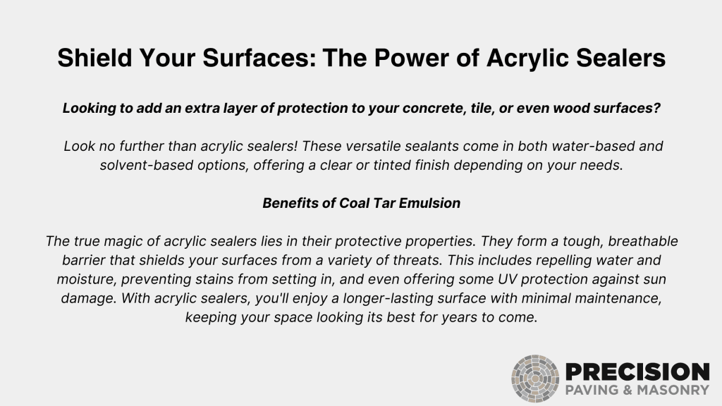 Shield Your Surfaces The Power of Acrylic Sealers
